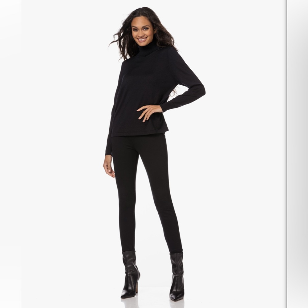 ❤️ SPANX black 20251 The Perfect Pant, Ankle Back Seam Skinny